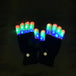 LED Glow Glove Rave Light Neon Party Flashing Gloves Glow Finger Tip Lighting Bright Supplies for Children Novelty Party Toys