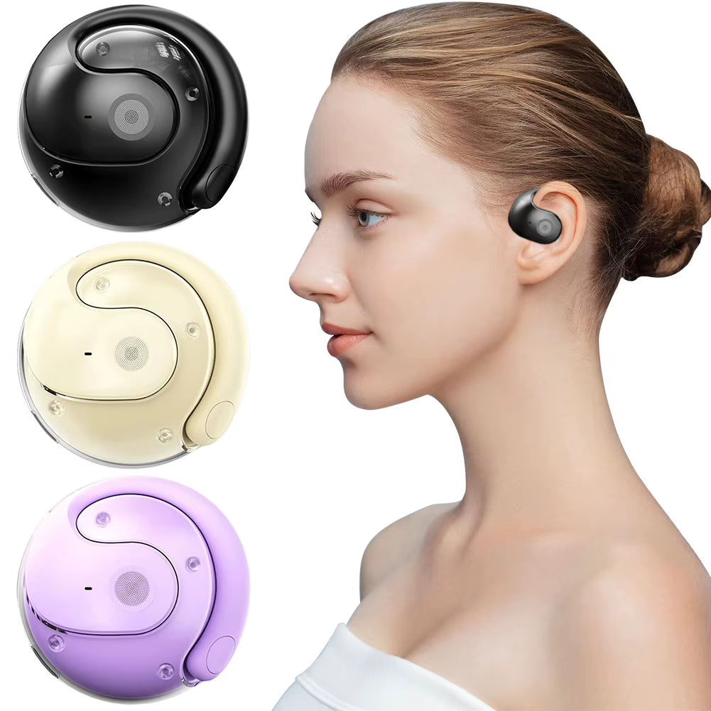 Wireless BT Translation Earbuds Real-Time Translation Language Translation Device Earphones for Travel Business and Learning