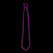 Men Glowing Tie Wire Neon LED Luminous Tie Glasses Cosplay Party Haloween Christmas Luminous Light up DJ Bar Club Stage Prop