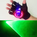 2022 Newest RGB Vortex Laser Gloves Stage Props Nightclub Dancer Costume LED Light Gloves Performance Suppliers