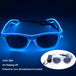 Cool Luminous Colorful LED Light up Glasses Glowing Neon Light Flashing Party Glasses for Nightclub DJ Dance Party Decor