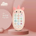 Baby Phone Toys Bilingual Telephone Teether Music Voice Toy Early Educational Learning Machine Electronic Children Gift Baby Toy