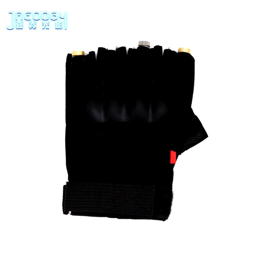 New Stage DJ Party Dancing 2 in 1 Multi-Line RGB Laser Gloves With2 Green 1 Red 1 Blue for LED Luminous Costumes Show