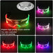 Cool Luminous Colorful LED Light up Glasses Glowing Neon Light Flashing Party Glasses for Nightclub DJ Dance Party Decor