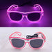 Luminous Fluorescent Glasses LED Glowing Party Supplies Steampunk Glasses with Lights Flashing Neon Goggles Glasses Club Props