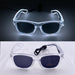 Luminous Fluorescent Glasses LED Glowing Party Supplies Steampunk Glasses with Lights Flashing Neon Goggles Glasses Club Props