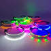 Fluorescent Glowing Glasses LED Light Laser Glasses Christmas Birthday Party Supplies Luminous Neon Glasses Eyewear Costume