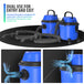 Industrial Vacuum Cleaner Hoover Wet and Dry 4800W Powerful Suction Bagless, 16Kpa, 15 Litre Capacity, 4 Caster Wheels