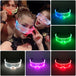 Cool Luminous Colorful LED Light up Glasses Glowing Neon Light Flashing Party Glasses for Nightclub DJ Dance Party Decor