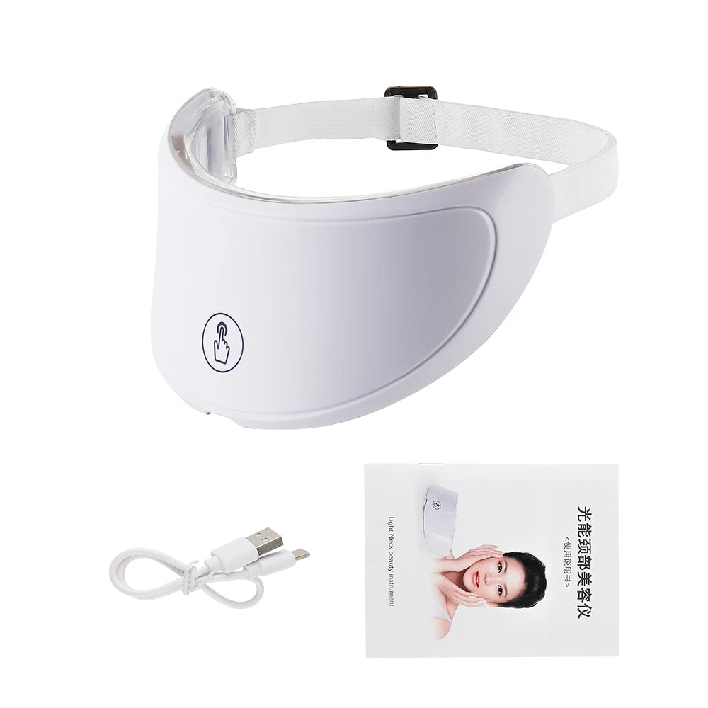 Face and Neck Beauty Machine LED Skin Care Massager