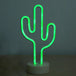 Battery/Usb LED Neon Night Light Sign Flamingo Unicorn Coconut Tree Cactus Pineapple Table Lamp Kids Bedroom Christmas Art Decor