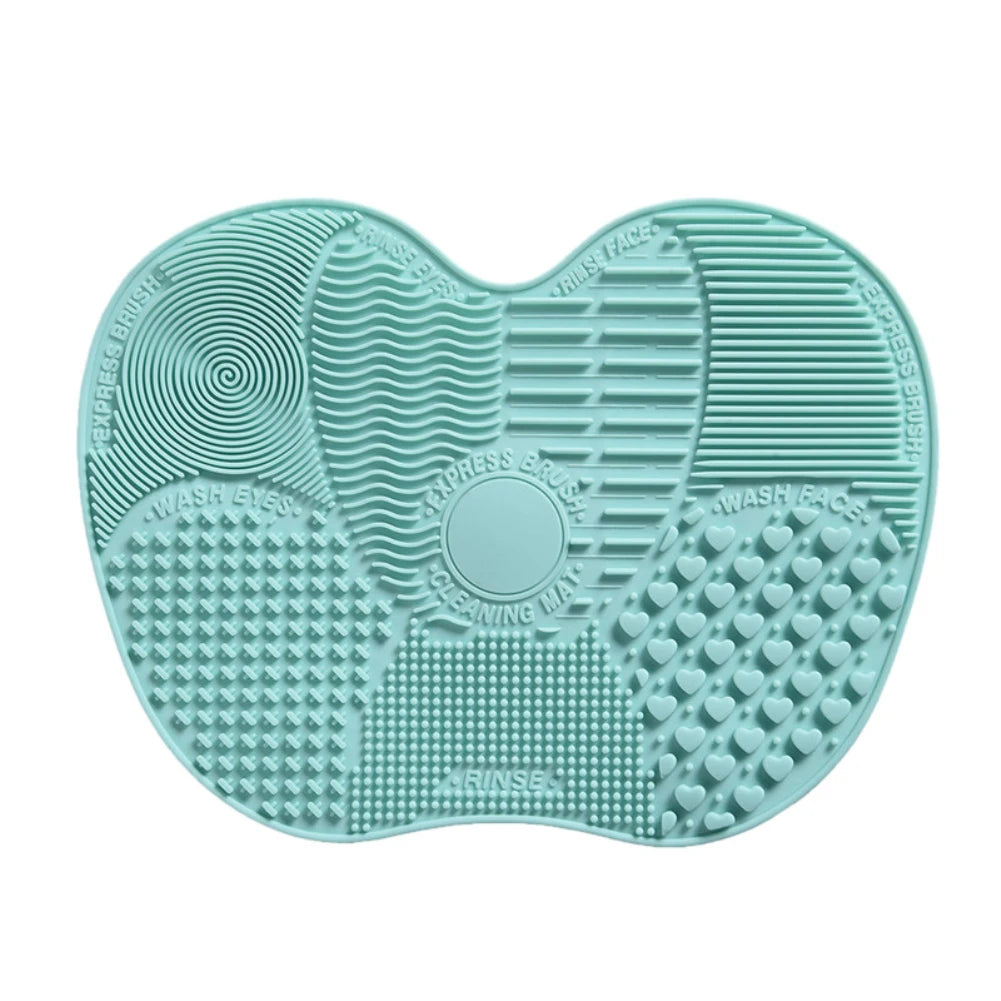 Silicone Makeup Brush Cleaning Pad Mat Brush Washing Tools 