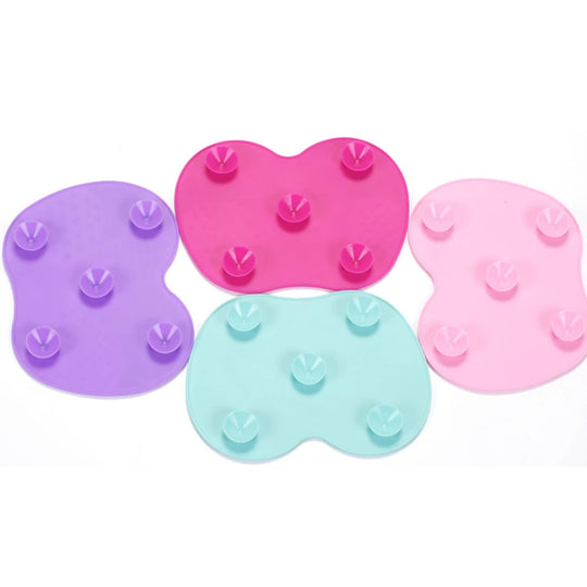 Silicone Makeup Brush Cleaning Pad Mat Brush Washing Tools 