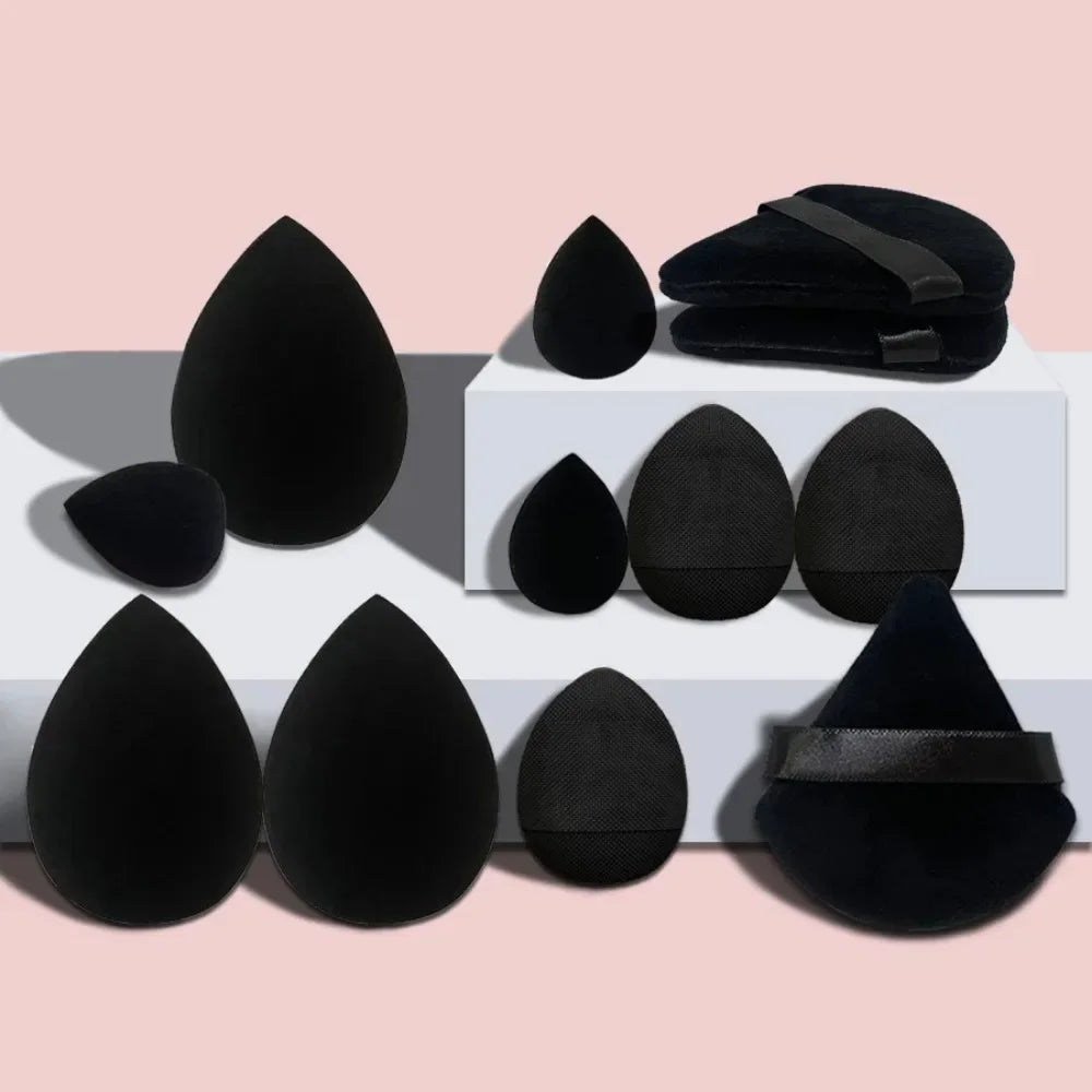 12Pcs Makeup Sponge Blender Beauty Egg Soft Cosmetic Puff Foundation Sponges 