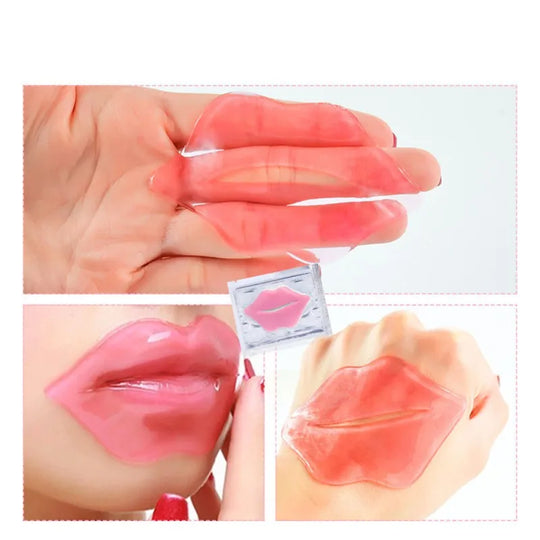 50Pcs Collagen Lip Mask Moisturizing Firming Nourishing Beauty Lips Care Labial Moisturizer Lip Patches Gel Pads Skin Care