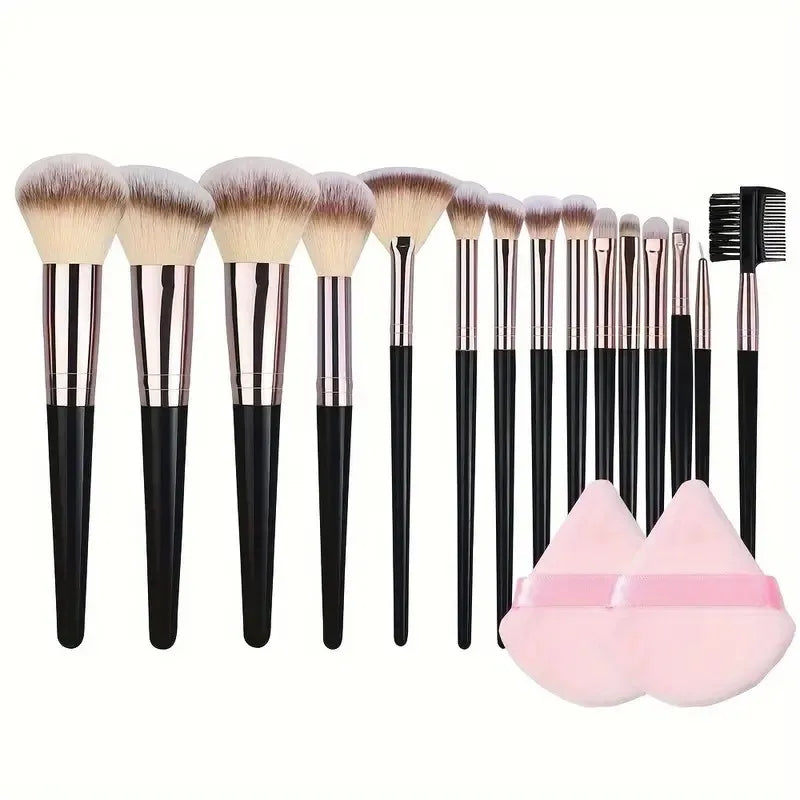 Professional 3-20PCS Makeup Brushes Set Eyeshadow Foundation Concealer Blending Blush Brush 