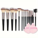 Professional 3-20PCS Makeup Brushes Set Eyeshadow Foundation Concealer Blending Blush Brush 