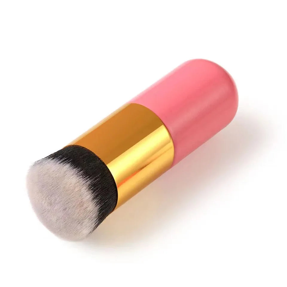 New 2023 Chubby Pier Foundation Brush Flat Cream Makeup Brushes Professional Cosmetic Make-Up Brush