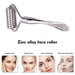 Stainless Steel Pointed Roller Spatula Massage Ball Stone Face Roller Massager 