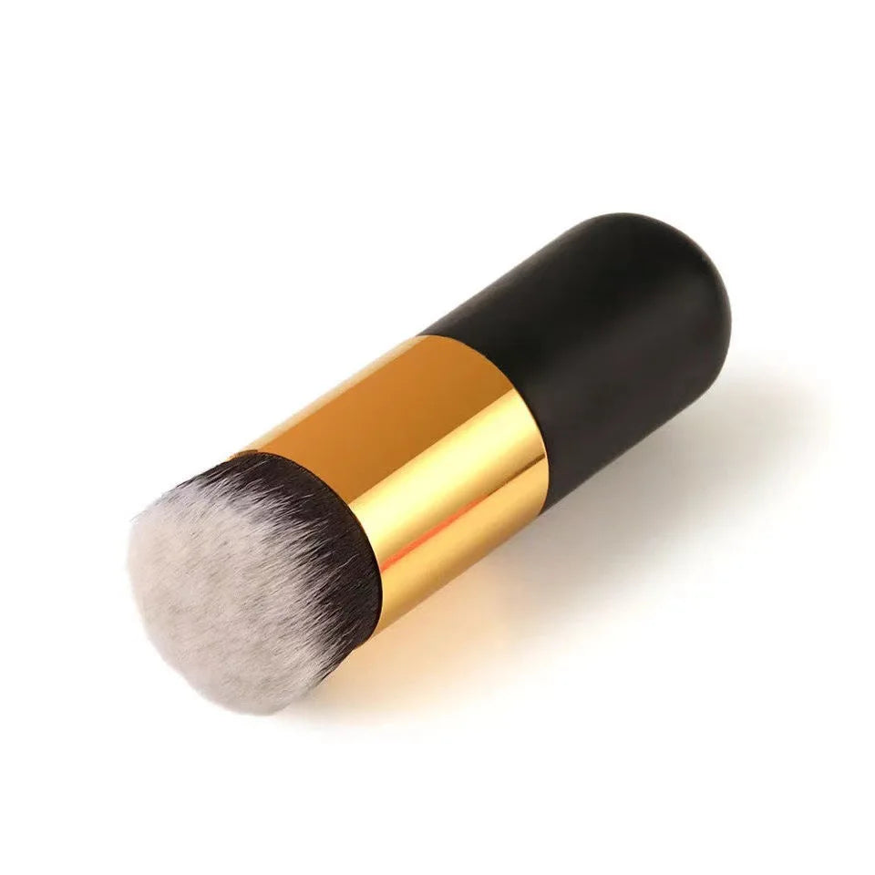 New 2023 Chubby Pier Foundation Brush Flat Cream Makeup Brushes Professional Cosmetic Make-Up Brush