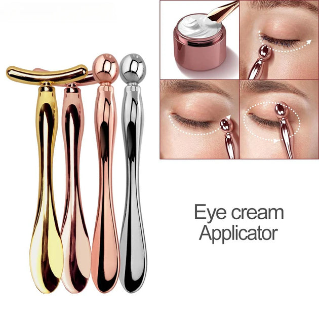 2 in 1 Face Eye Massage Stick Eye Cream Applicator for anti Wrinkle Dark Circles 