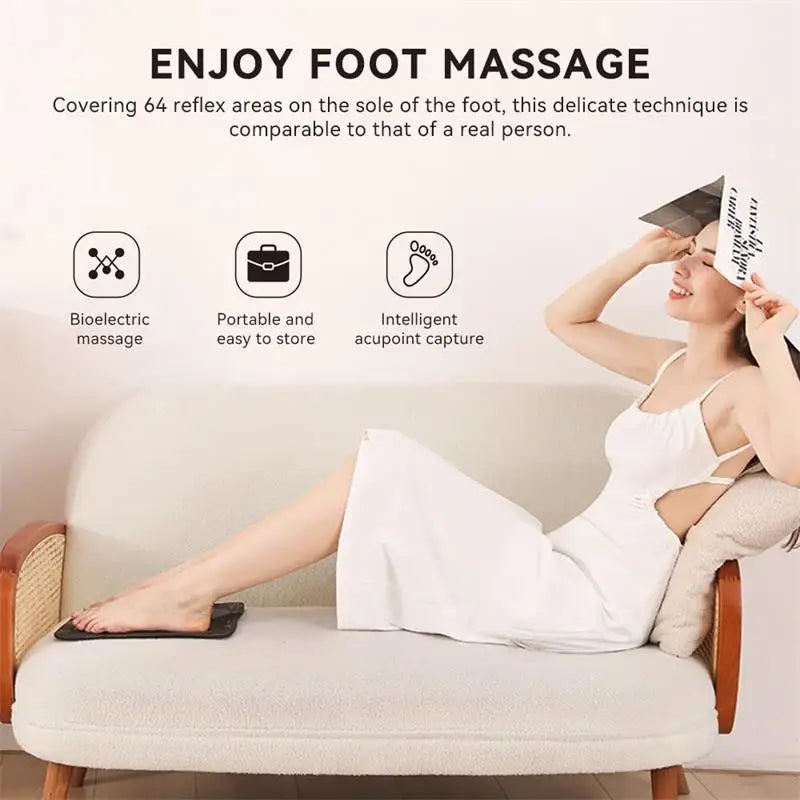 EMS Foot Massager Foldable Intelligent Massage