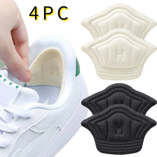 2Pc/4Pc Insoles Patch Heel Pads for Sport Shoes Pain Relief Antiwear Feet Pad Protector Back Sticker