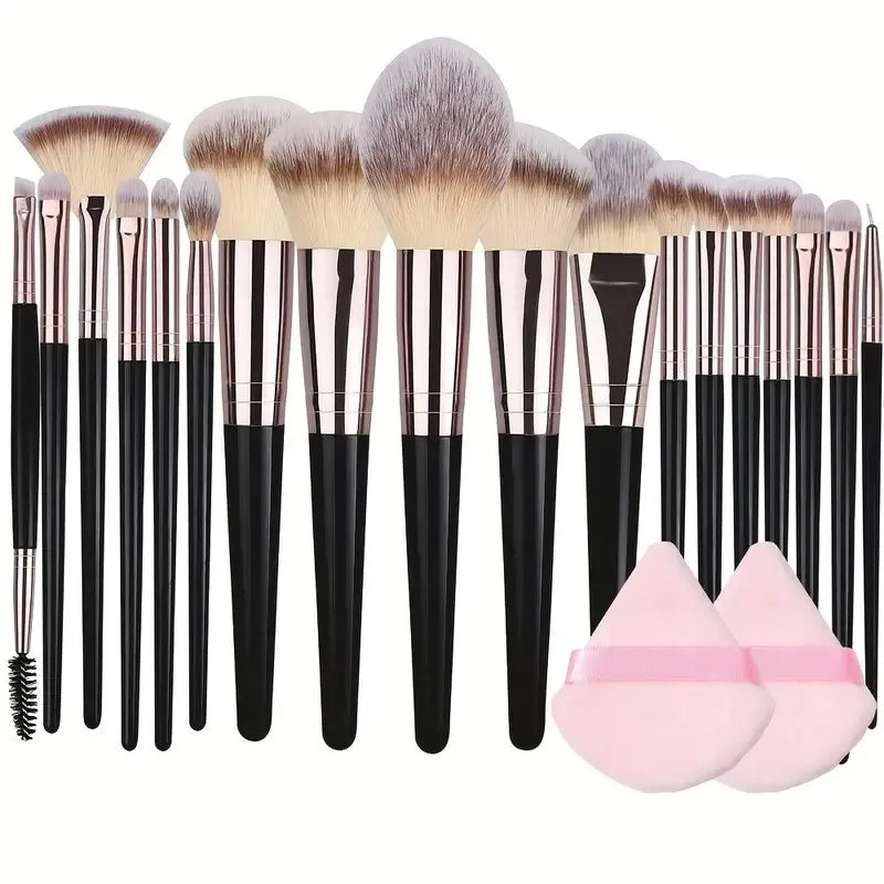 Professional 3-20PCS Makeup Brushes Set Eyeshadow Foundation Concealer Blending Blush Brush 