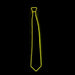 Men Glowing Tie Wire Neon LED Luminous Tie Glasses Cosplay Party Haloween Christmas Luminous Light up DJ Bar Club Stage Prop