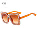 Crystal Oversized Sunglasses for Women Rhinestone Square Diamond Sun Glasses Retro Big Frame Sparkling Glasses