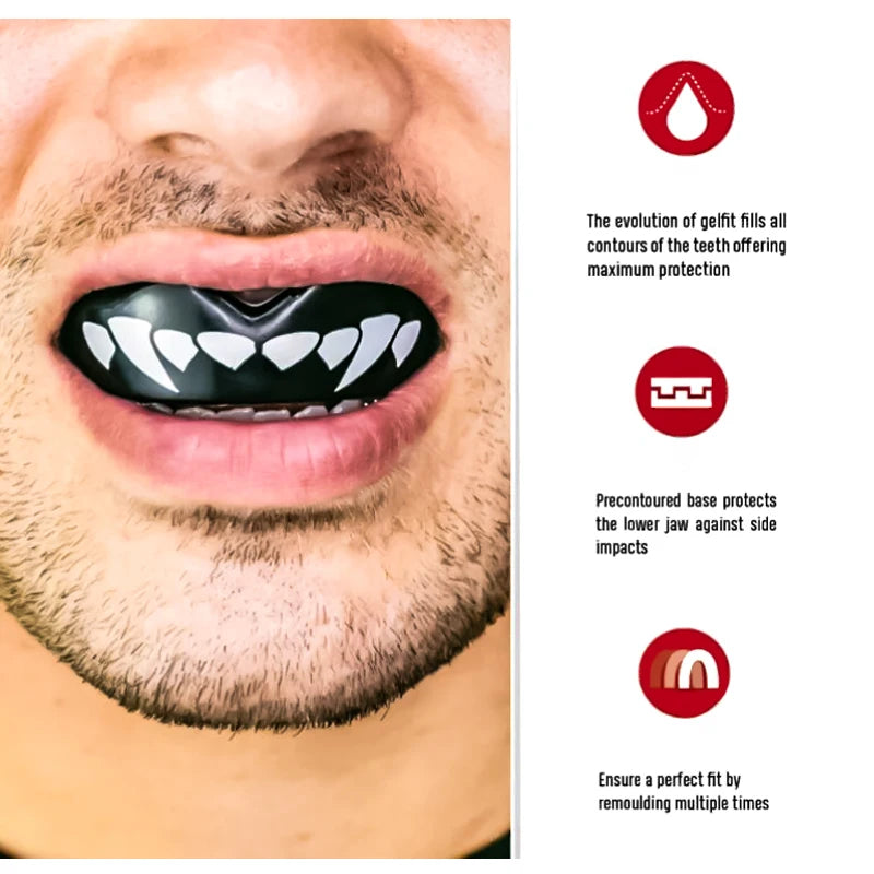 Sports Mouth Guard Teeth Protector Adults Junior EVA Mouthguard