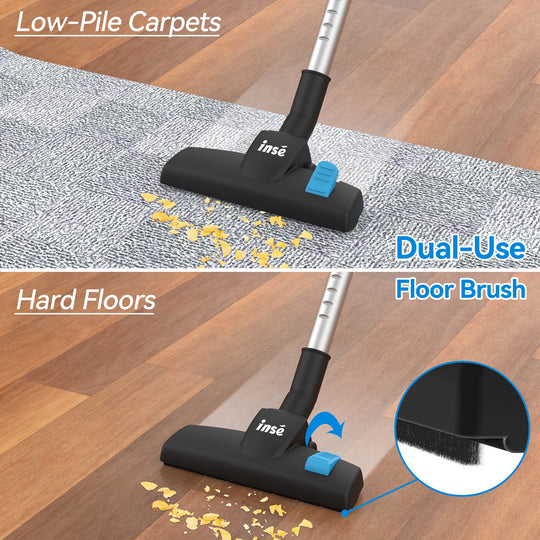 Vacuum Cleaner Corded  I5 18Kpa Powerful Suction 600W Motor Stick Handheld Vaccum Cleaner for Home Pet Hair Hard Floor