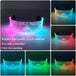 Cool Luminous Colorful LED Light up Glasses Glowing Neon Light Flashing Party Glasses for Nightclub DJ Dance Party Decor