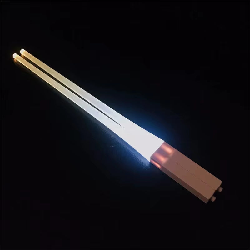 Lightsaber Chopsticks Light up Party Supplies Cool LED Glowing Chopsticks for Concerts Halloween Birthday Holiday Carnival