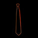 Men Glowing Tie Wire Neon LED Luminous Tie Glasses Cosplay Party Haloween Christmas Luminous Light up DJ Bar Club Stage Prop