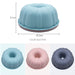 Silicone Mould Pastry Chiffon Cake Mold round Shape Bundt Bread Bakeware DIY Cake Decorating Baking Pan Mousse Dessert Tray Tool